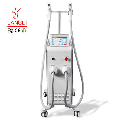 máquina estupenda de la belleza del laser del laser IPL del retiro del pelo de la luz SHR de 10ms E