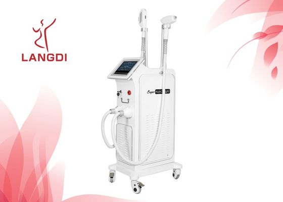Máquina del retiro del pelo de 2 Handpieces IPL Shr Elight Epilator para el salón de belleza