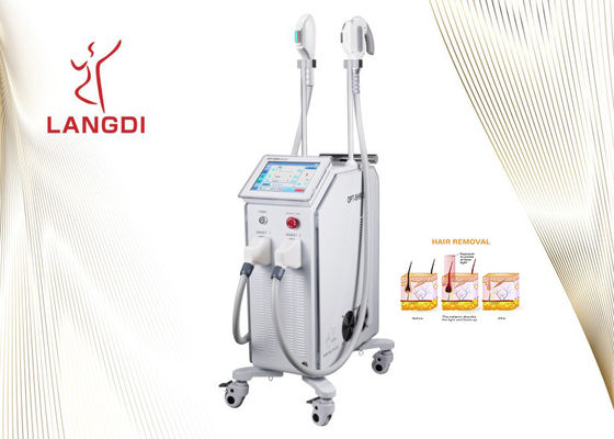 El rejuvenecimiento de la piel opta instrumento del retiro del pelo facial del laser de Shr IPL