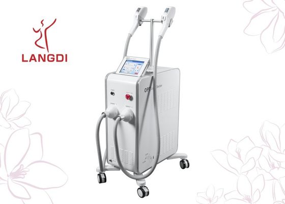 Máquina del retiro del pelo de los HERZIOS IPL de la pantalla LCD táctil 10 para el salón del balneario de la belleza