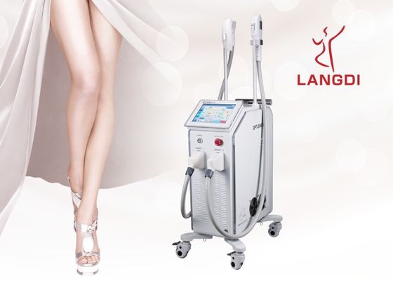 Máquina del retiro del pelo del laser del diodo de la máquina del retiro del pelo de Langdi IPL SHR