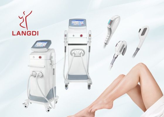 Máquina del retiro del pelo del laser del diodo de la máquina del retiro del pelo de Langdi IPL SHR
