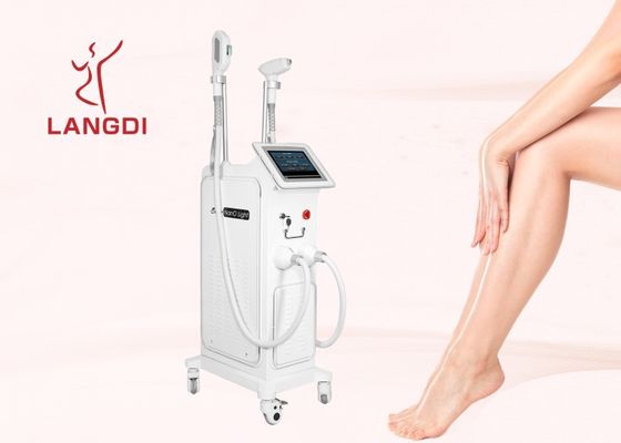 Dispositivo permanente del retiro del pelo del laser de 10HZ 50J para el bikini trasero de la pierna facial