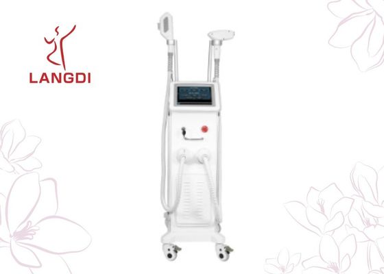 Dispositivo permanente del retiro del pelo del laser de 10HZ 50J para el bikini trasero de la pierna facial