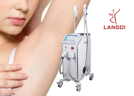 Máquina pulsada intensa de Epilator de la luz del sistema del retiro del pelo del laser del salón 10HZ