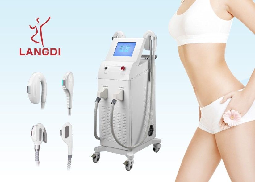 El dolor IPL libre opta máquina del retiro del pelo del laser de Shr para la clínica del salón del balneario
