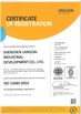 China Shenzhen Langdai Industrial Development Co., Ltd. certificaciones